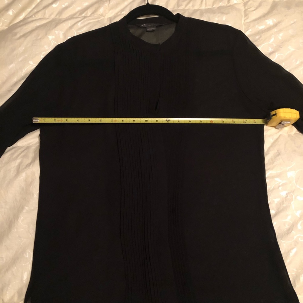 Armani Exchange Black Blouse Size : L/G - Picture 6 of 8
